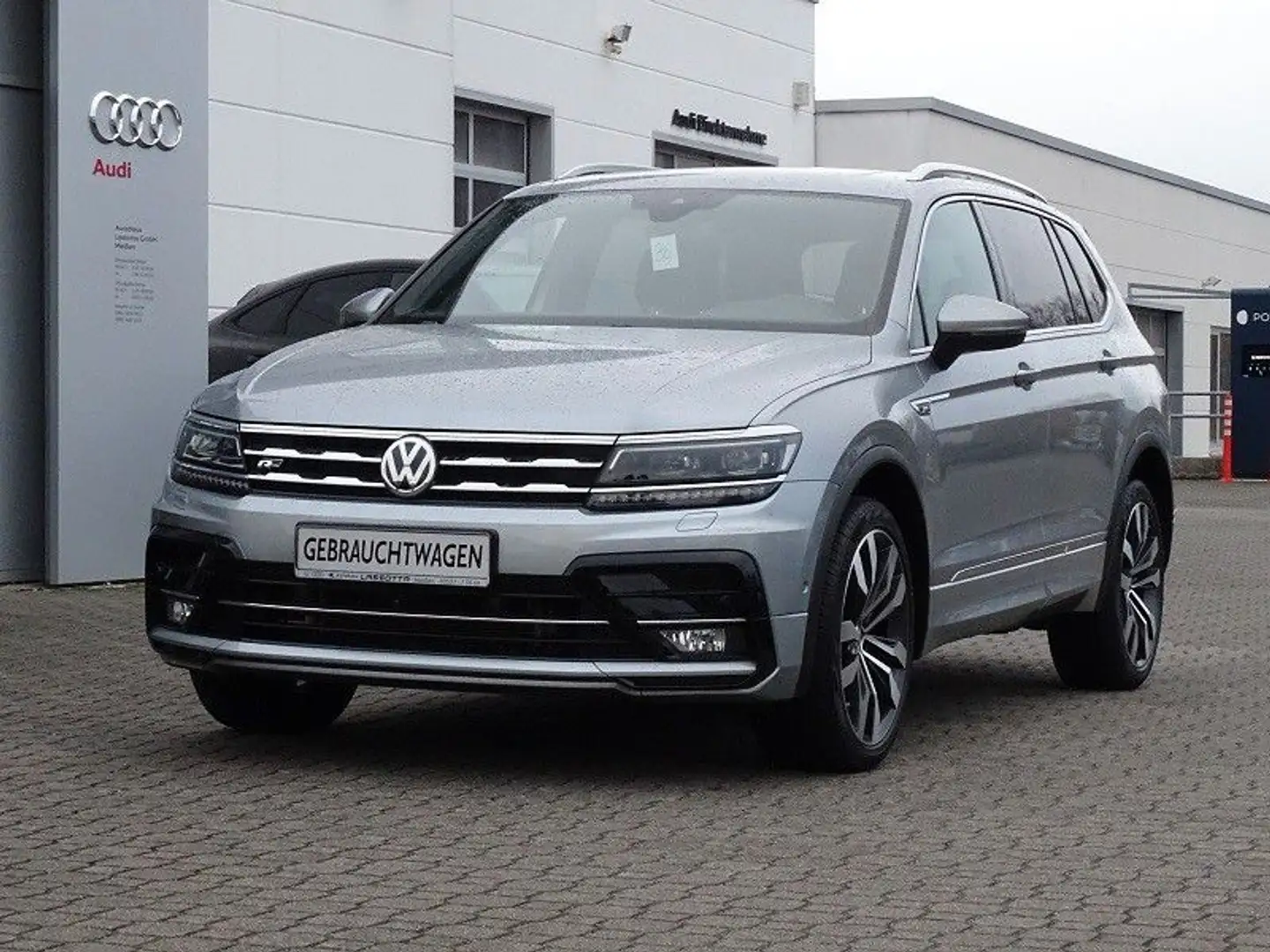 Volkswagen Tiguan Allspace 2.0 TDI DSG R Line 4Motion Silber - 1