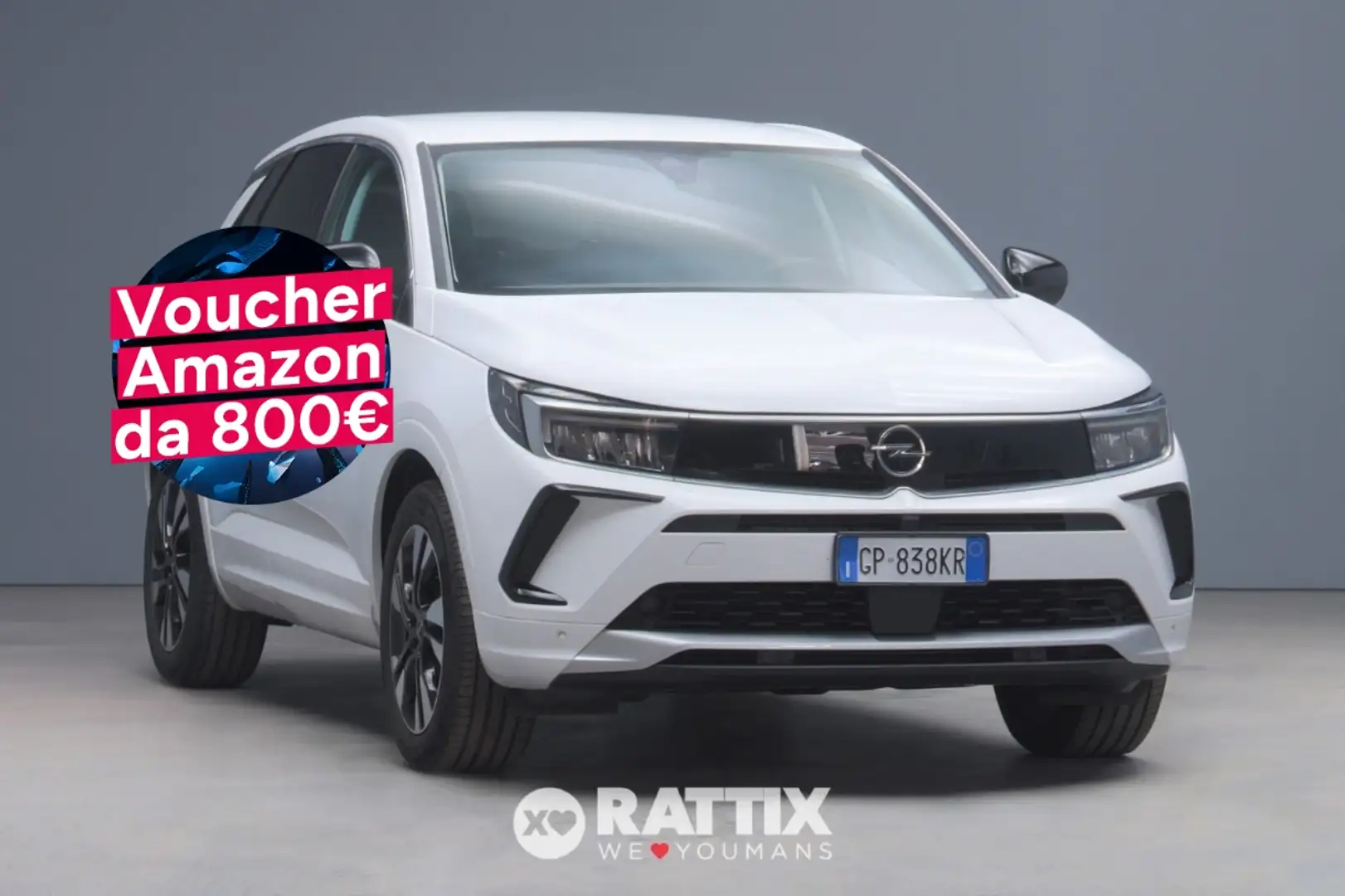 Opel Grandland 1.2 130CV Business Elegance AT8 Blanc - 1