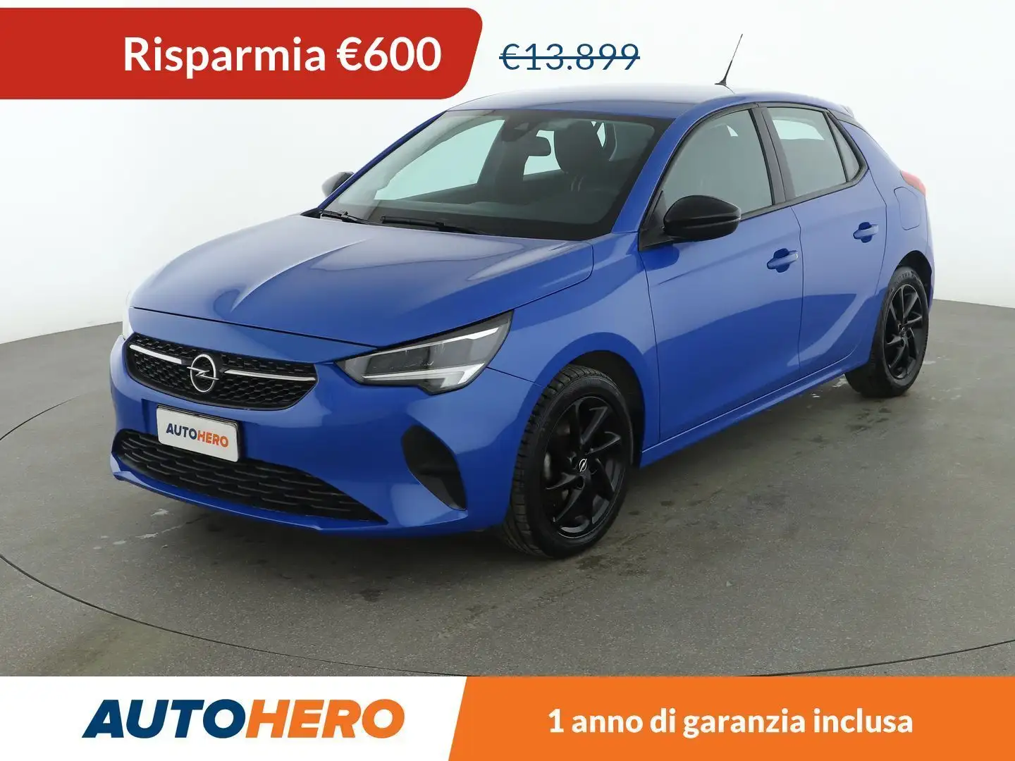 Opel Corsa 1.2 Design & Tech Blu/Azzurro - 1