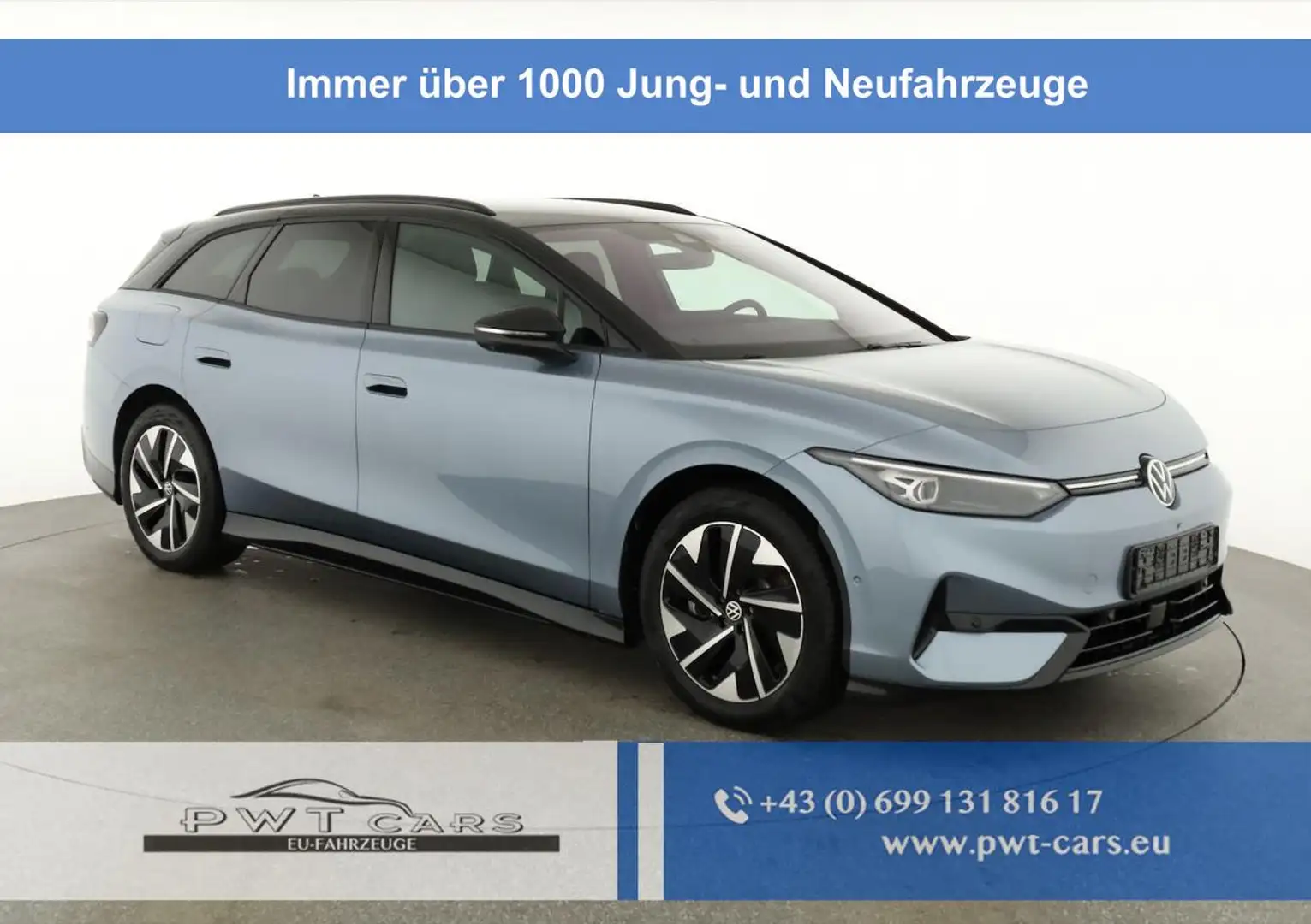 Volkswagen ID.7 Kombi Pro 210 kW Tourer Black Style, HUD, AreaV... Blau - 1