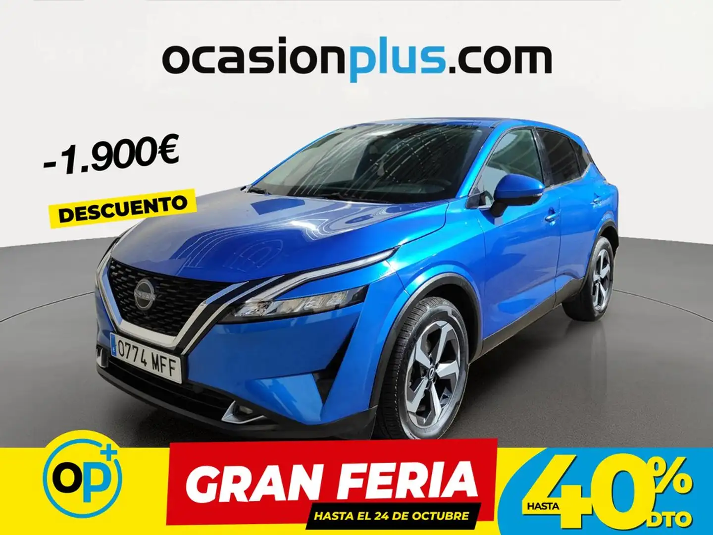 Nissan Qashqai 1.3 DIG-T mHEV 12V N-Connecta 4x2 103kW Azul - 1