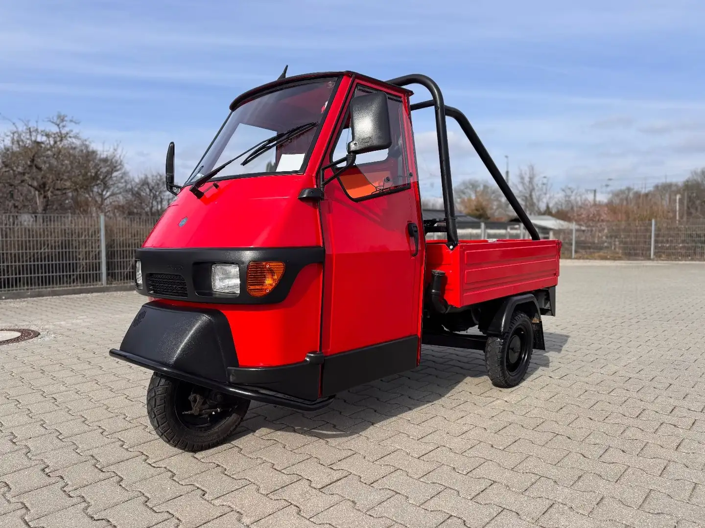 Piaggio Ape 50ccm Cross Country Pritsche Rot - 1