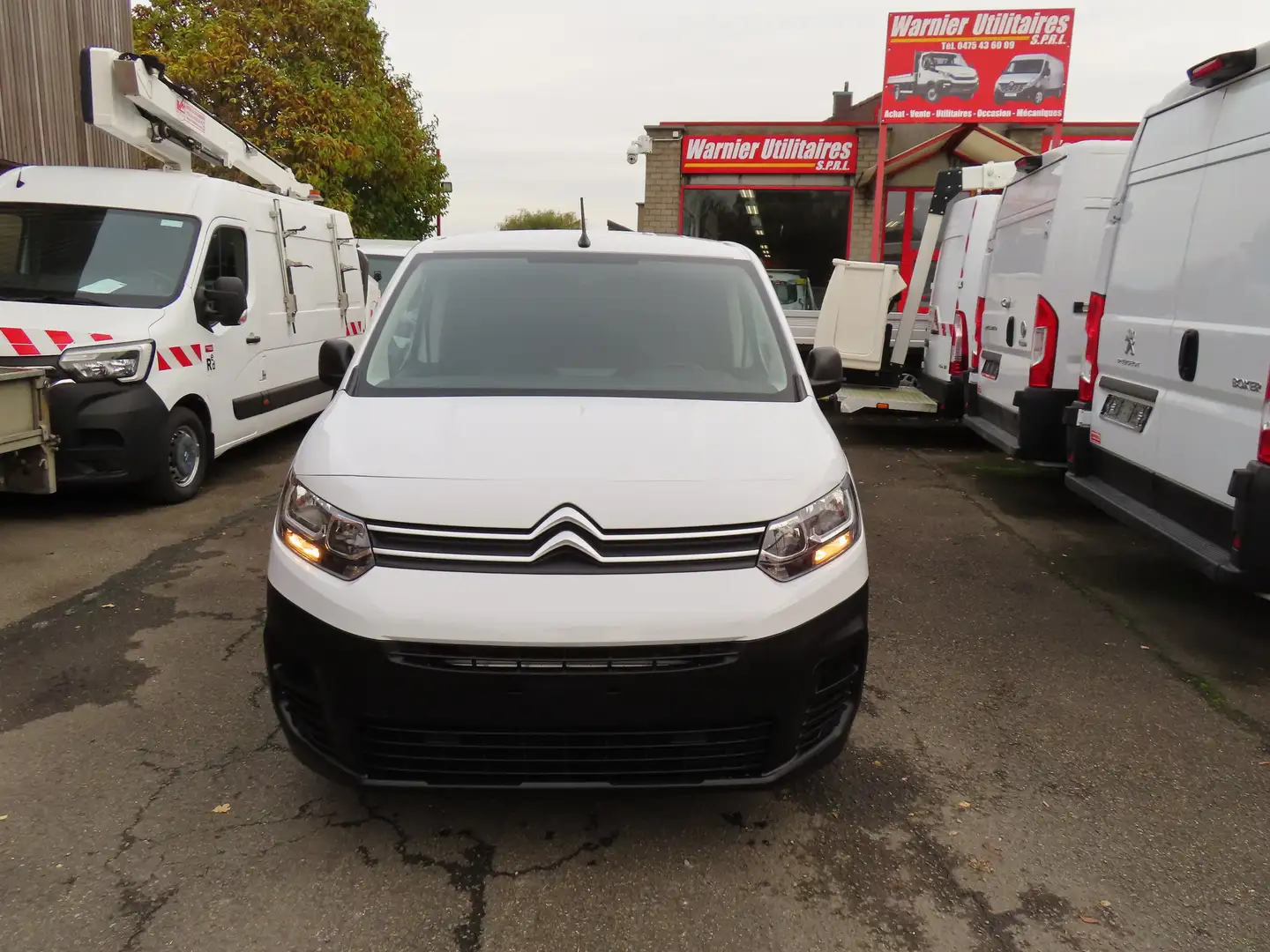 Citroen Berlingo Dble porte latérale 16500€ HTVA Blanc - 2