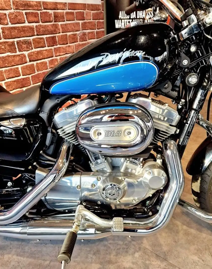 Harley-Davidson XL 883 L 883 l Blue - 2