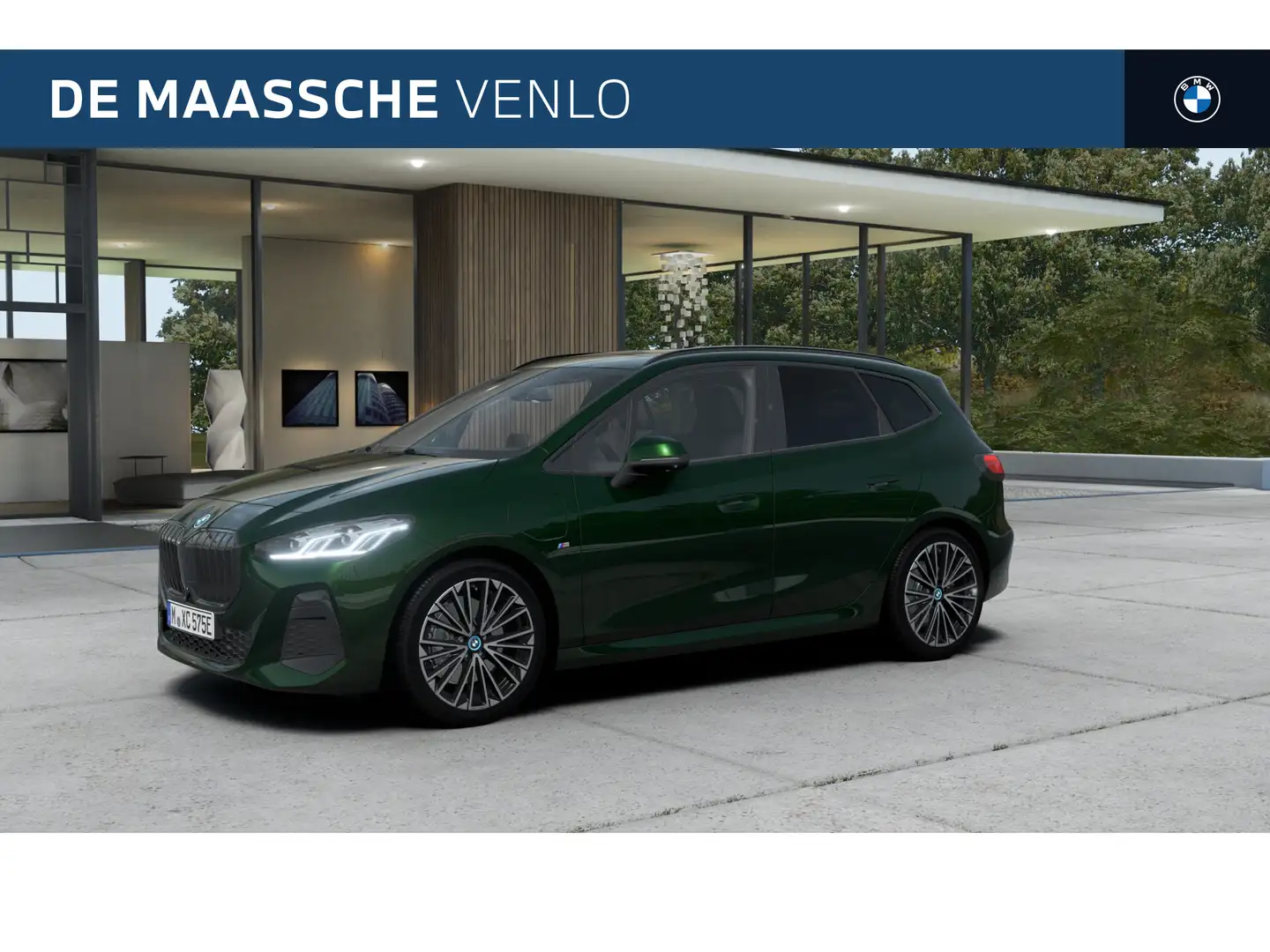 BMW 225 2 Serie Active Tourer 225xe High Executive M Sport Groen - 1