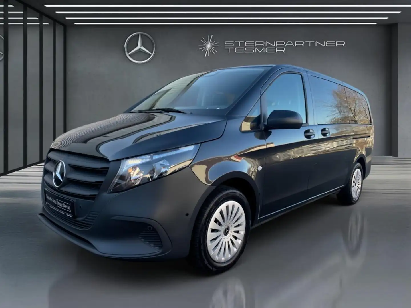 Mercedes-Benz Vito 116 CDI Tourer PRO Lang 2xSchiebetür+Elektr+ Grau - 1