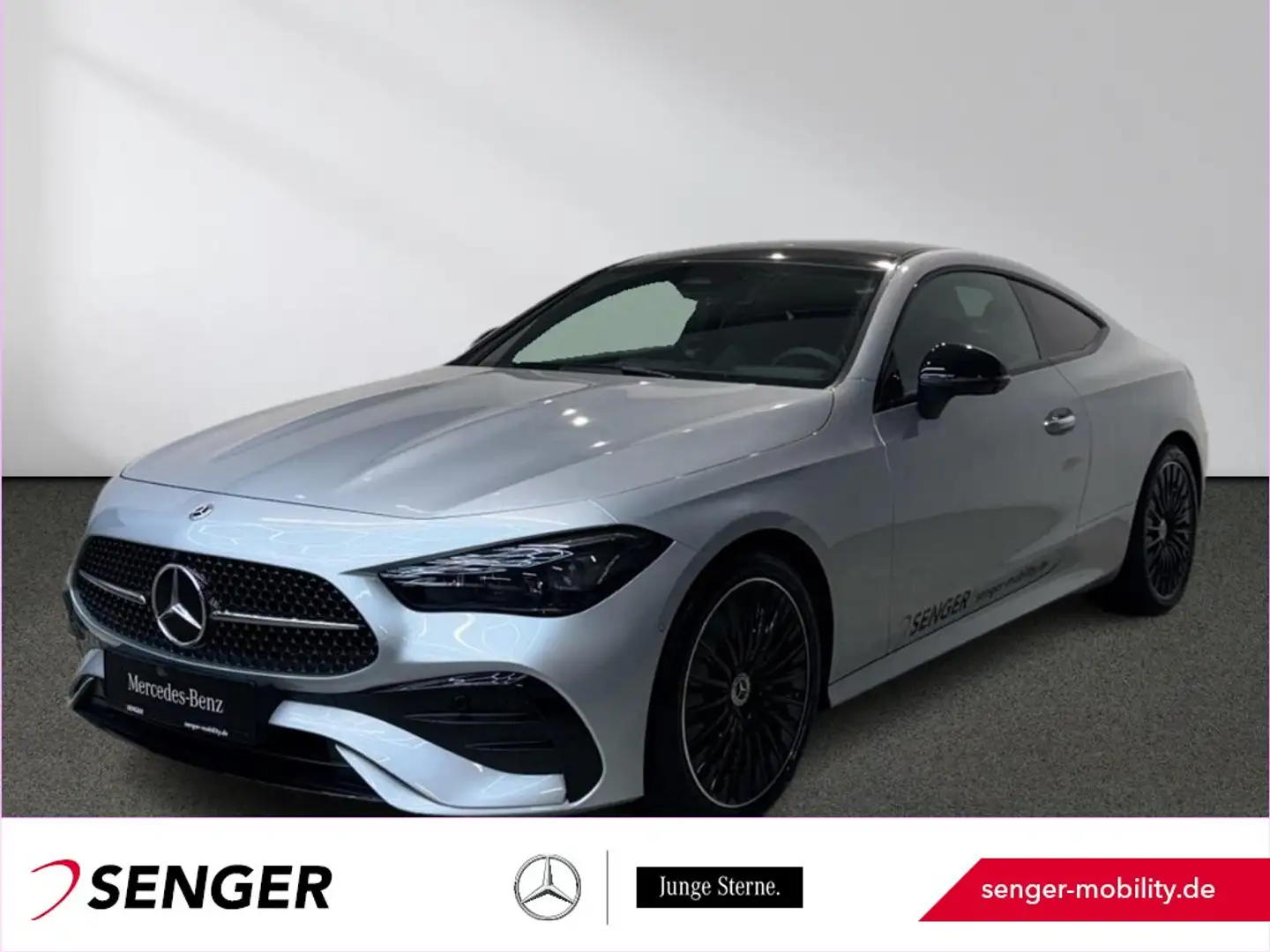 Mercedes-Benz CLE 220 d Coupé AMG Digital-Light Ambiente 360°K Plateado - 1