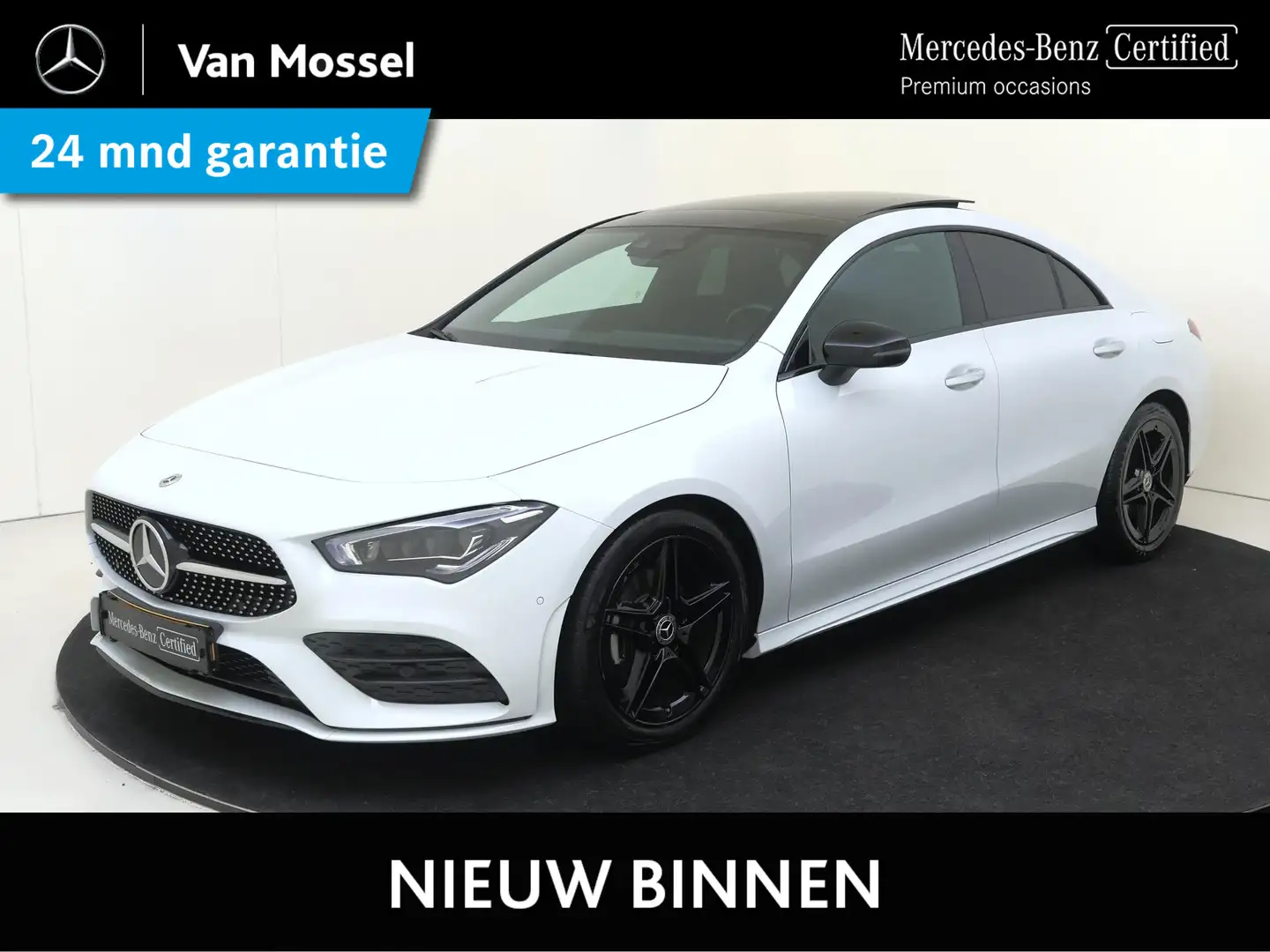 Mercedes-Benz CLA 180 Business Solution AMG / Panoramadak/ Memory/ Night Blanc - 1
