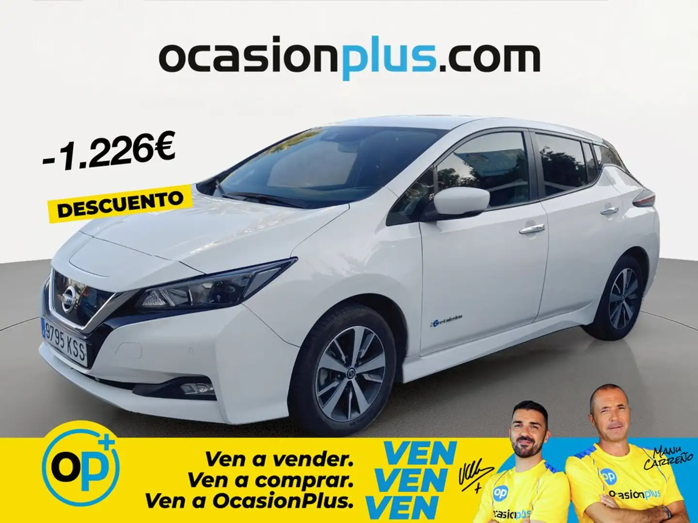 Nissan Leaf 40 kWh Acenta 110kW Blanco - 1