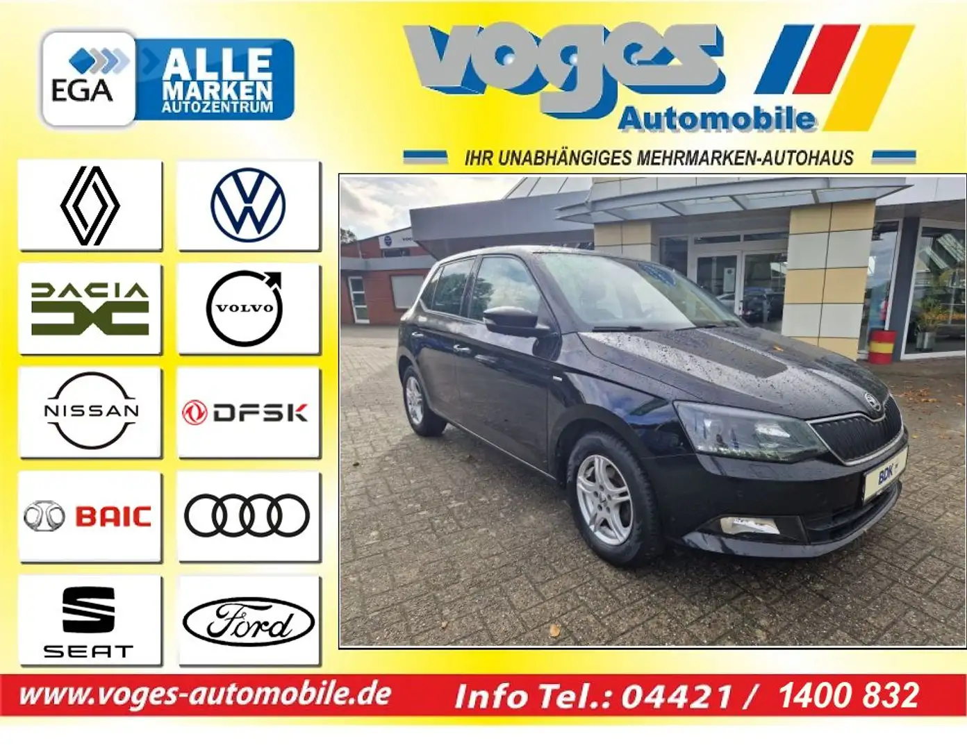 Skoda Fabia 1.0 TSI Ambition Schwarz - 1