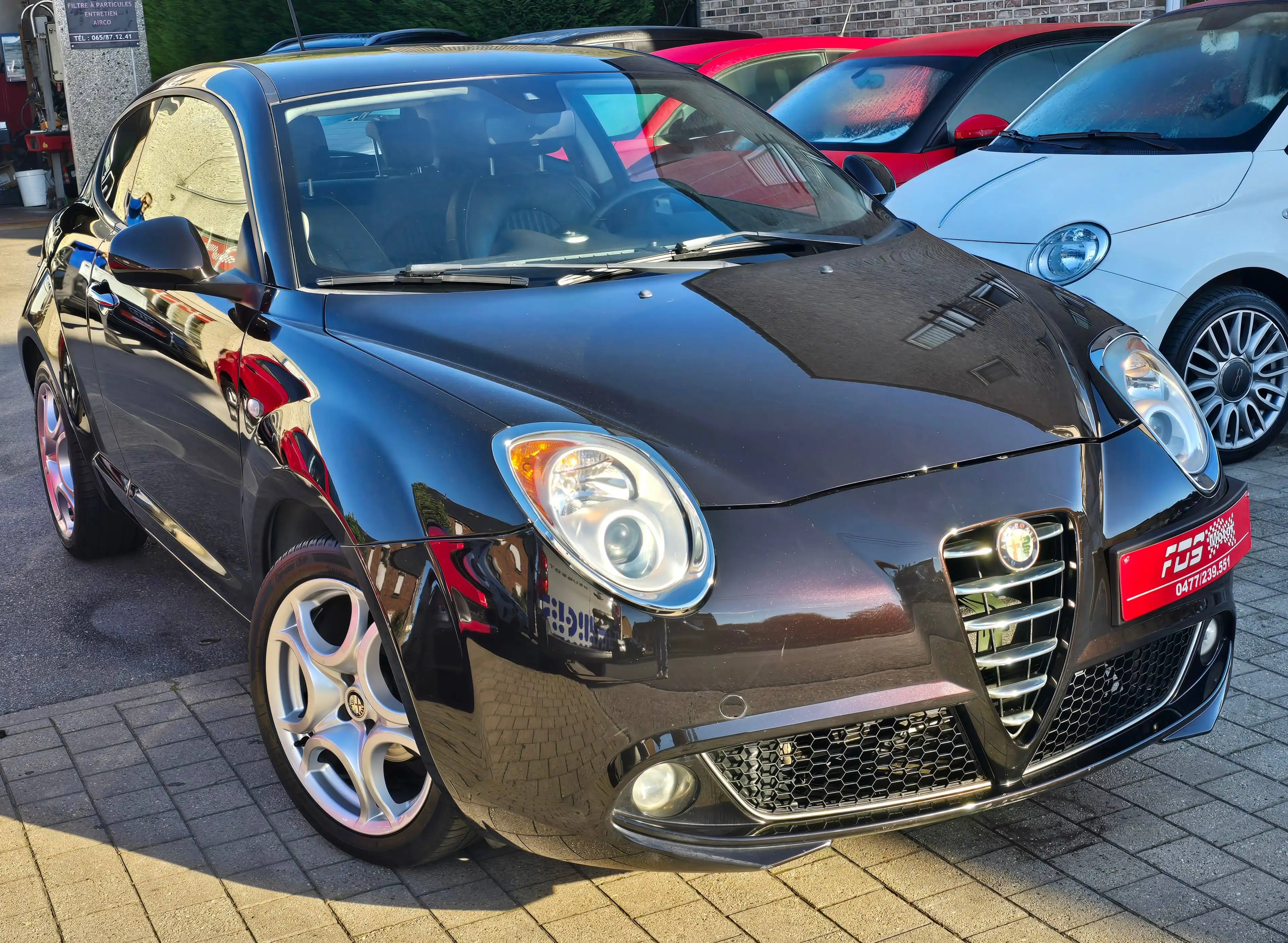 Alfa Romeo MiTo Mito 1.4i Distinctive 1ER PROPRIETAIRE CAR PASS OK GARANTIE CUIR NOIR