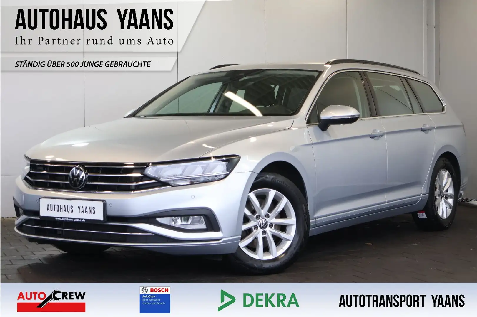 Volkswagen Passat Variant Passat 1.5 TSI DSG Business ACC+KAM+LED+NAVI+ALU Silber - 1