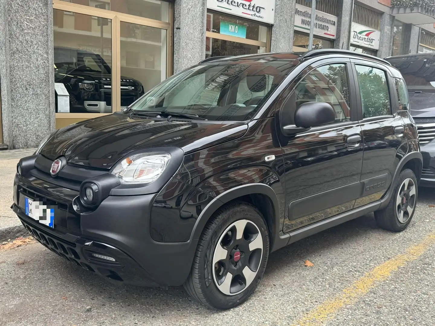 Fiat Panda III 2021 Cross 1.0 firefly hybrid City Cross s Zwart - 1