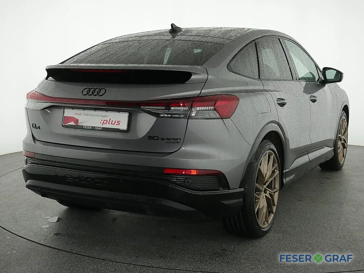 Audi Q4 e-tron Sportback 50 S Line Int Navi,Leder,Matrix,Kamera Gris - 2
