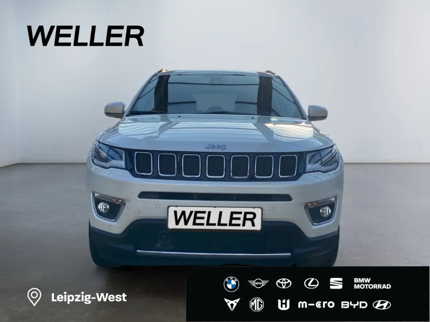 Jeep Compass 2.0 D 4WD Automatik Limited *Leder*Pano* Weiß - 2