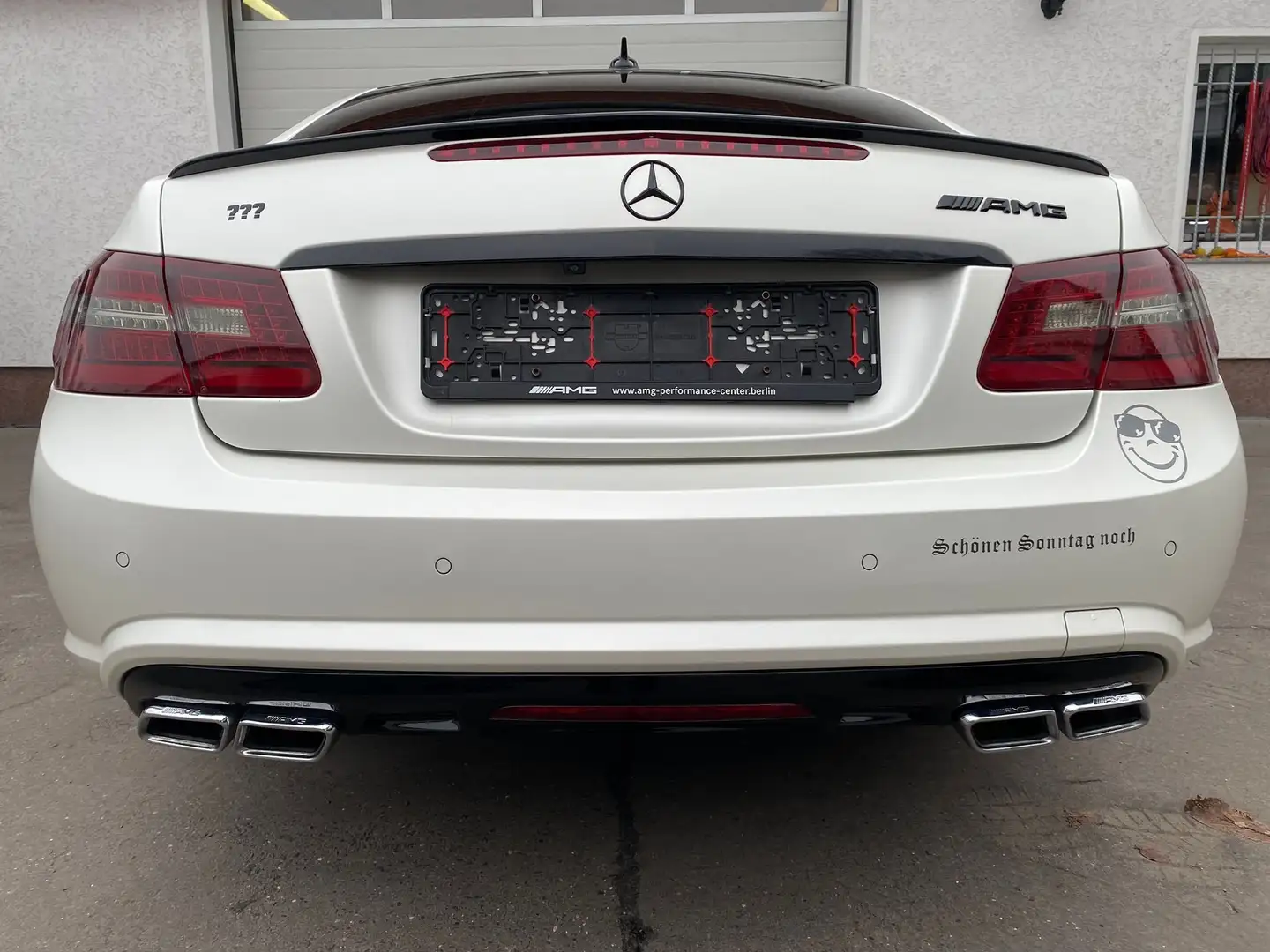 Mercedes-Benz E 500 AMG Coupe 20Zo Unikat-Einzelst-top Zust-Tüv neu Weiß - 2