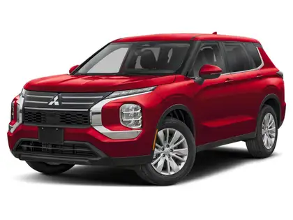Red 2026 Mitsubishi Outlander ES FWD SUV / Crossover Front-Wheel Drive Continuously Variable Transmission