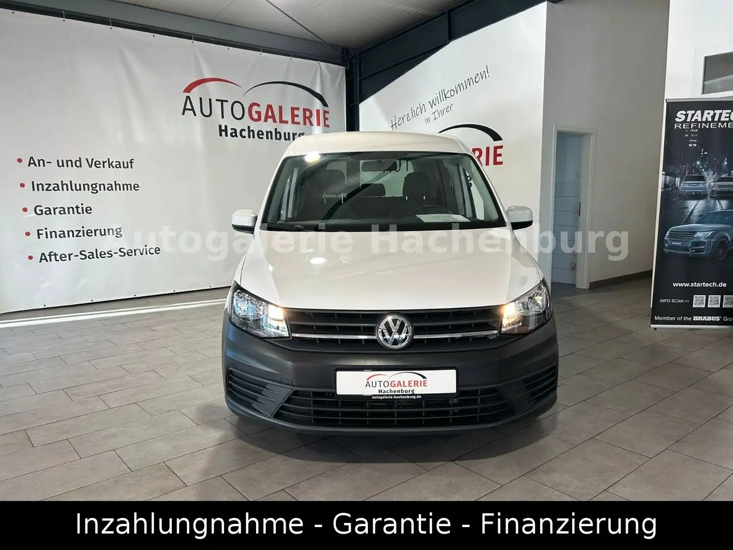 Volkswagen Caddy Trendline BMT/1.Hand/Klima/GARANTIE Weiß - 2