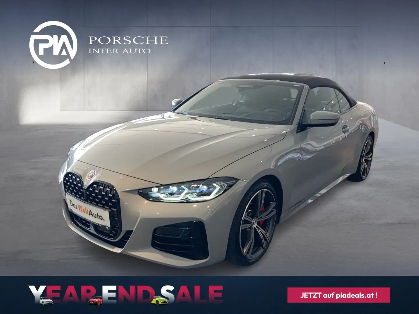 BMW 440 BMW 4 Cabrio M440 d xDrive Grau - 1