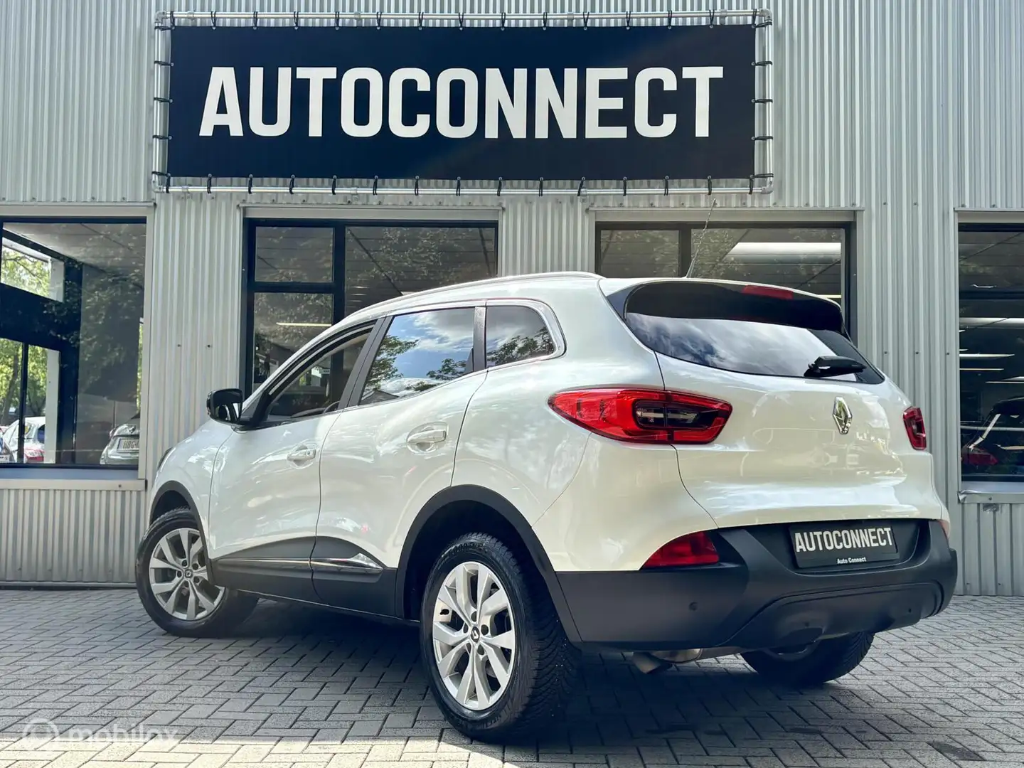 Renault Kadjar 1.2 TCe. AUTOMAAT, NAVI, LEDER, CRUISE, STOELVERWA Blanc - 2