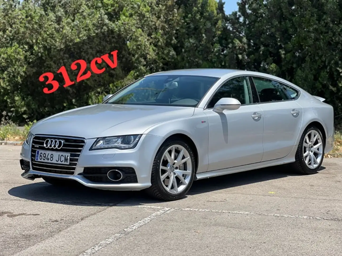 Audi A7 SB 3.0BiTDI S line quattro edition Tiptronic Argent - 1
