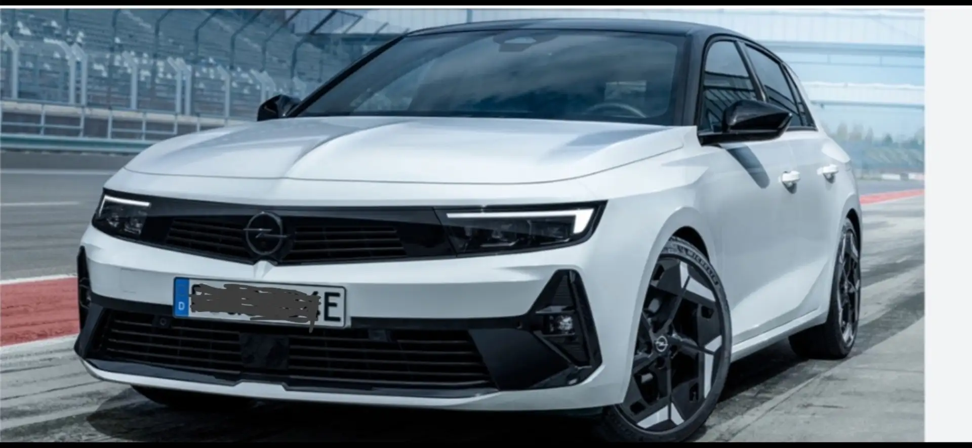 Opel Astra Plug-In-Hybrid GSe Weiß - 1