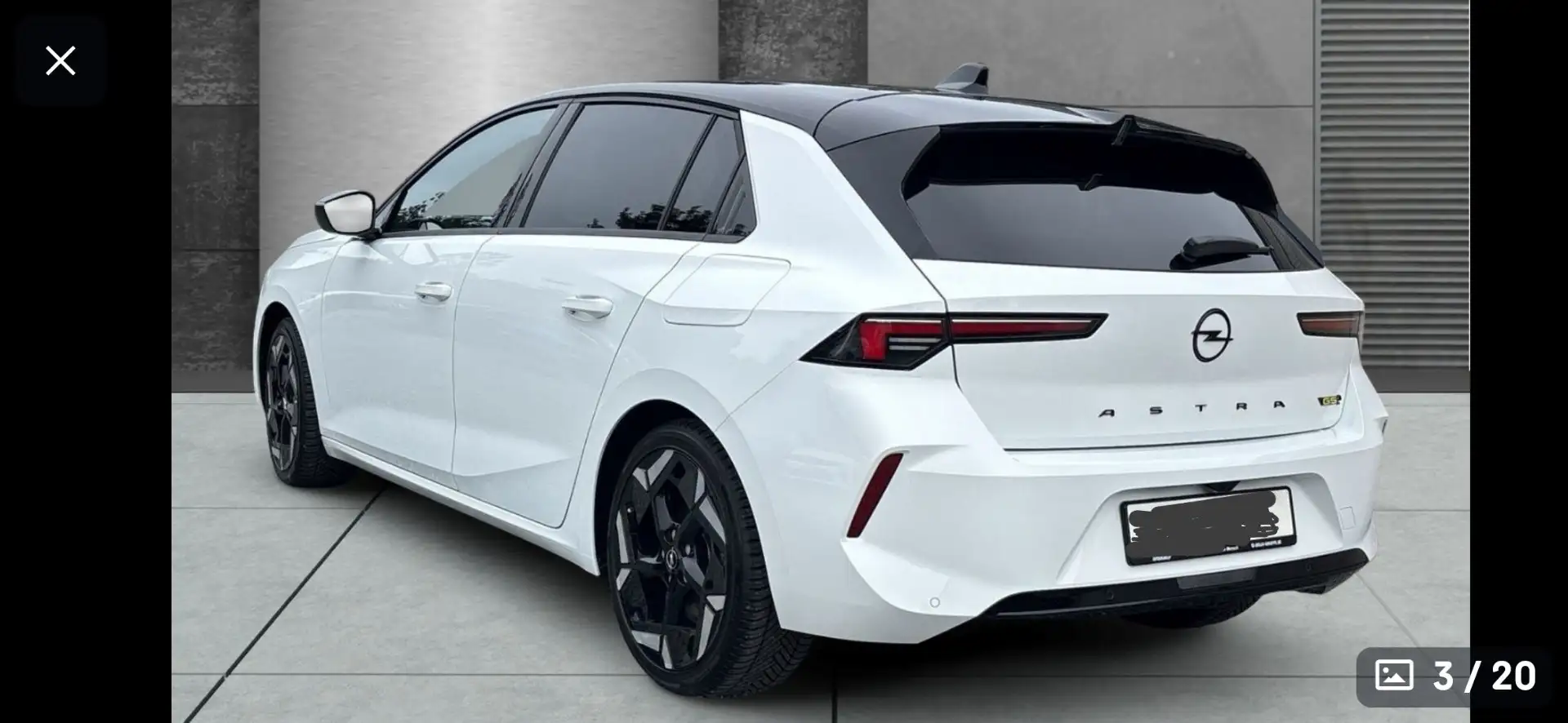 Opel Astra Plug-In-Hybrid GSe Weiß - 2