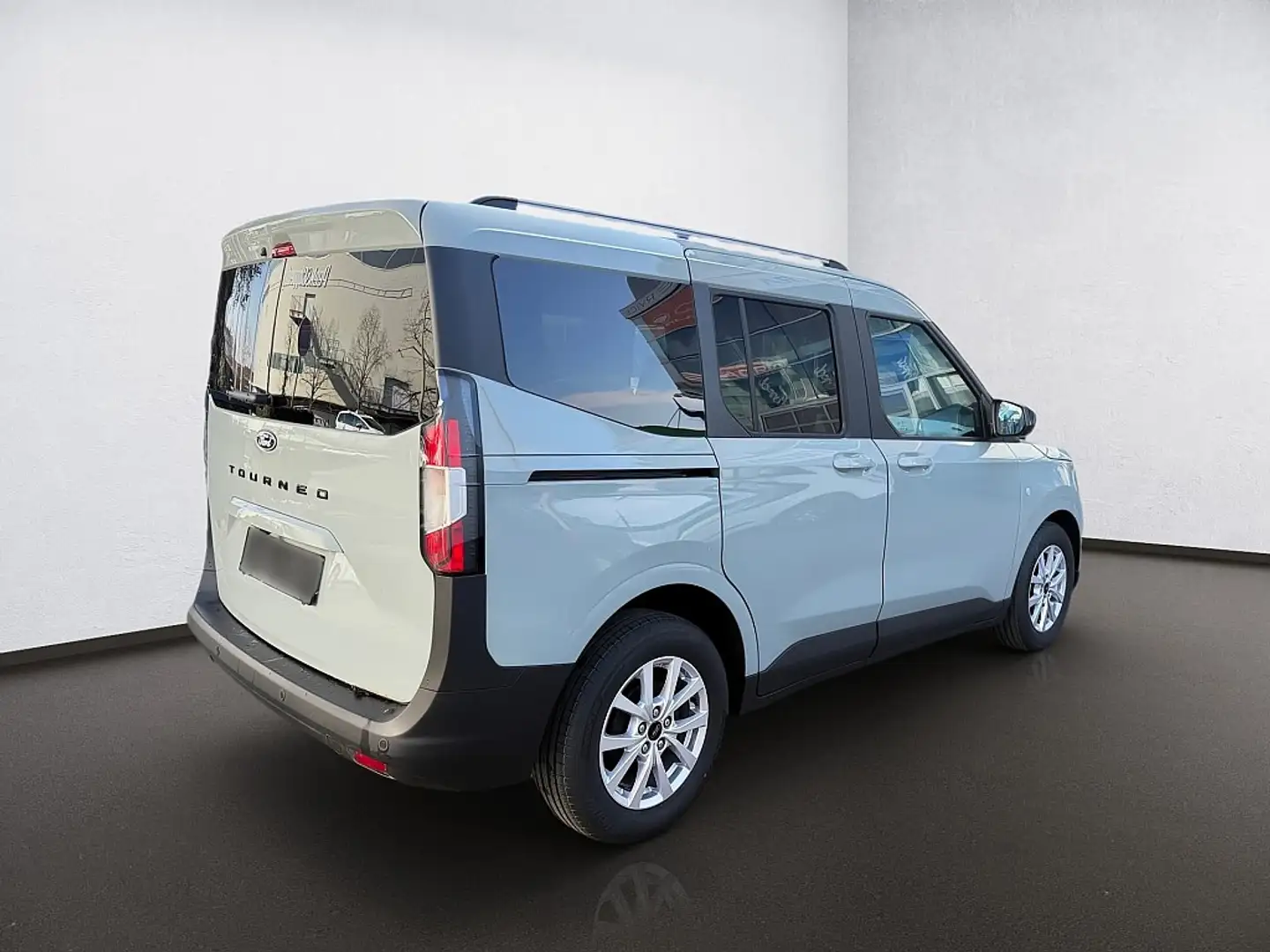 Ford Tourneo Courier 1,0 EcoBoost Titanium Grau - 2