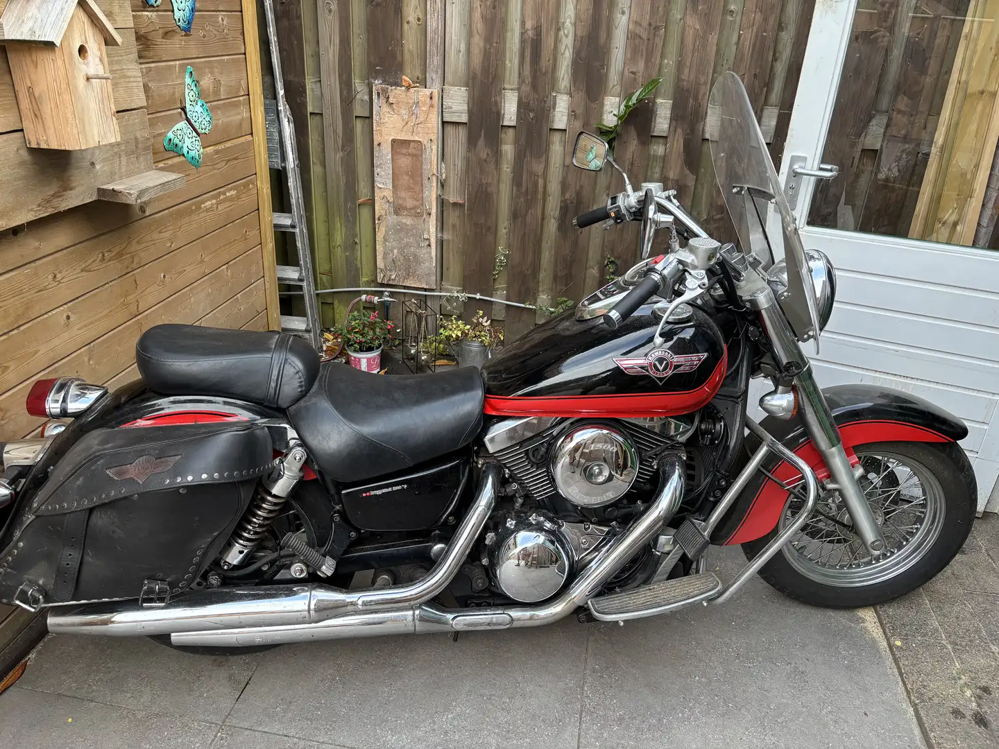 Kawasaki VN 1500 vulcan classic Roşu - 1