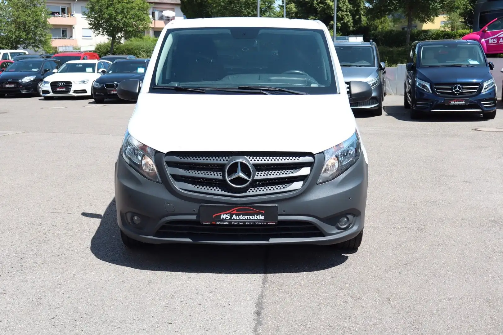 Mercedes-Benz Vito 116 CDI 7G Kasten lang Automatik Klima Weiß - 2