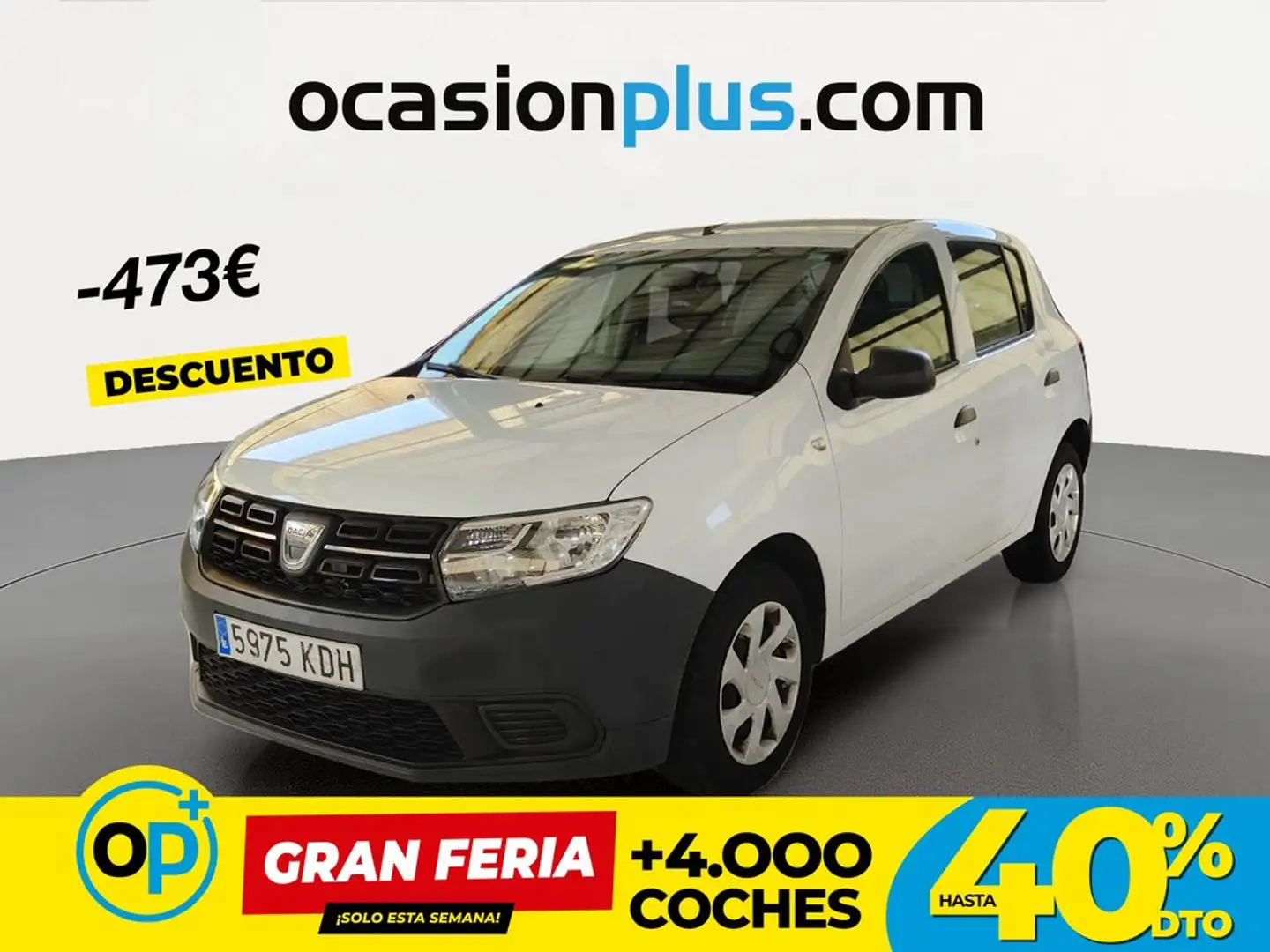 Dacia Sandero 1.0 Base 55kW Blanco - 1