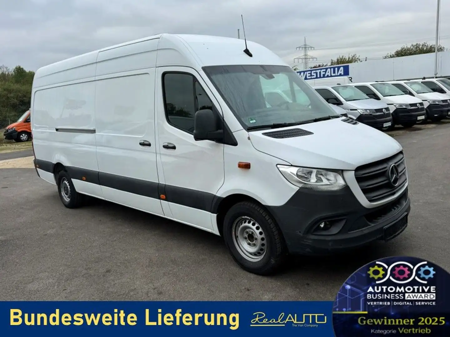 Mercedes-Benz Sprinter Kasten 316CDi L3H2 Maxi Kamera*Tempomat Weiß - 1