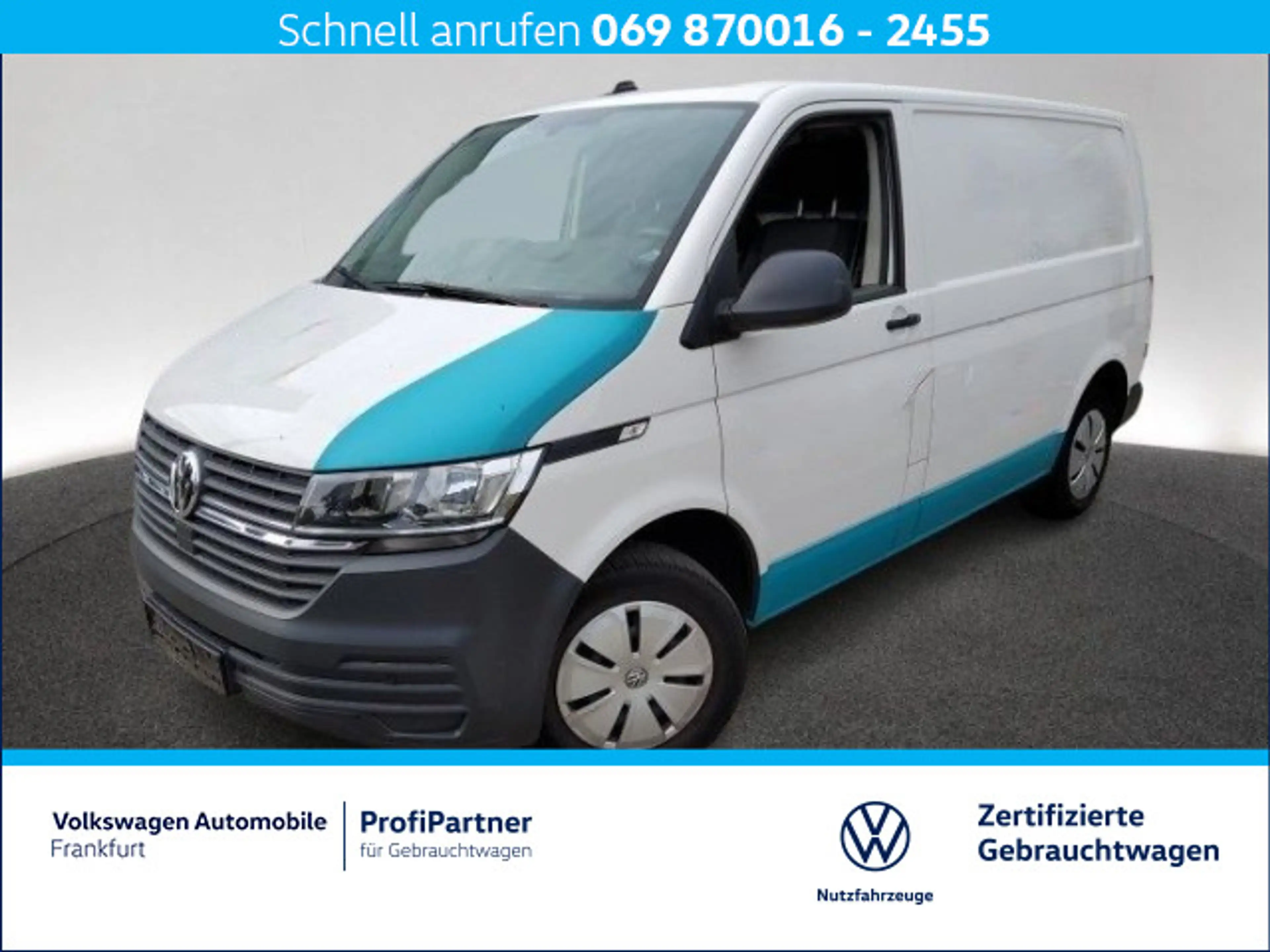 Volkswagen T6.1 Transporter T6.1 Kasten 2.0 TDI EcoProfi Sitzheizung Tagfahr — photo 2