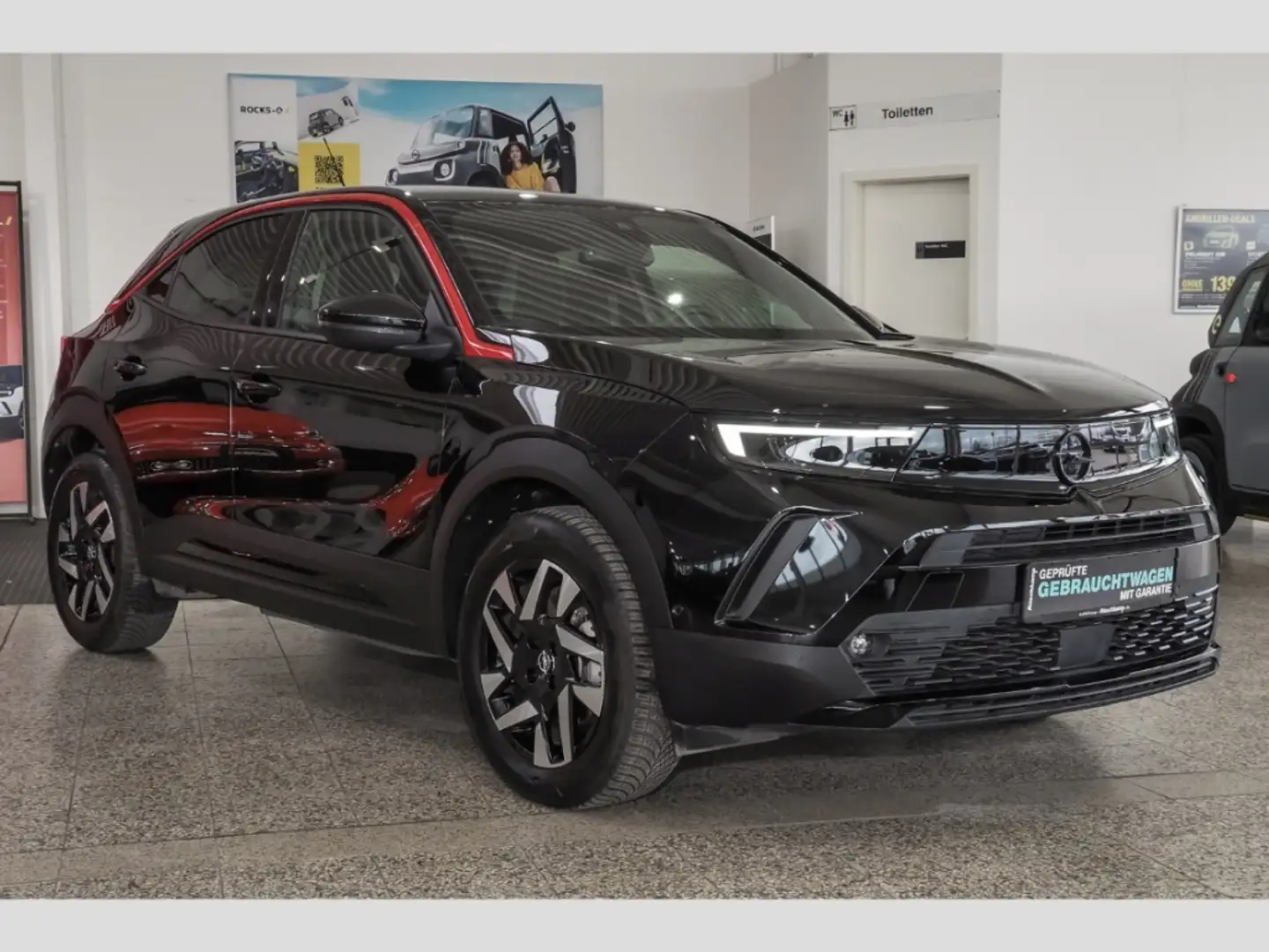 Opel Mokka-E GS Line Klimaauto RückKam Voll-LED PDCv+h 3-Phase Schwarz - 2