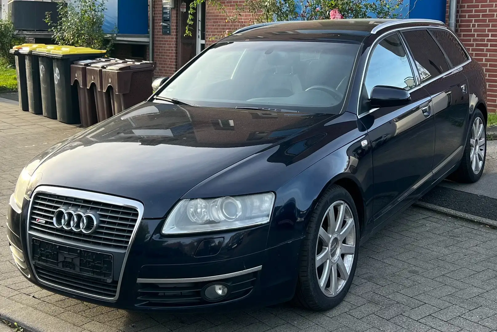 Audi A6 3.0 TDI quattro S-LINE *LUFT-ALU-NAVI Bleu - 1