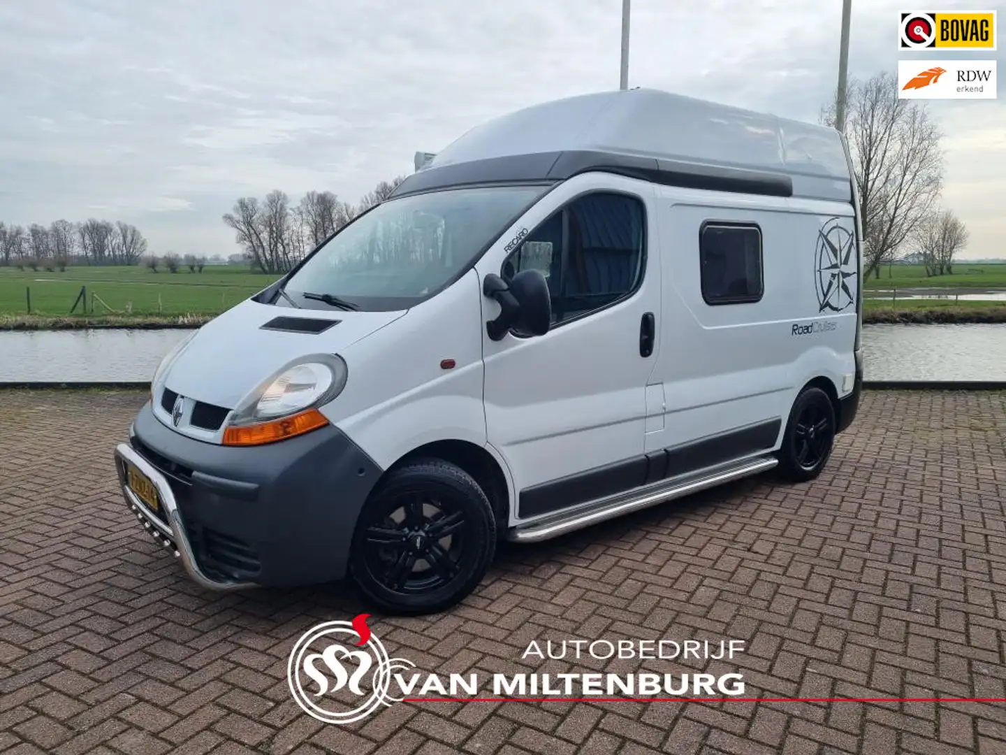 Renault Trafic 1200 L1H2 1.9 DCI 82 Buscamper Airco Blanc - 1