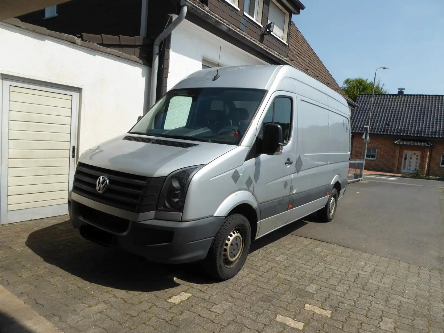 Volkswagen Crafter Kasten 35 mittel L2H2 Hochdach Silber - 1