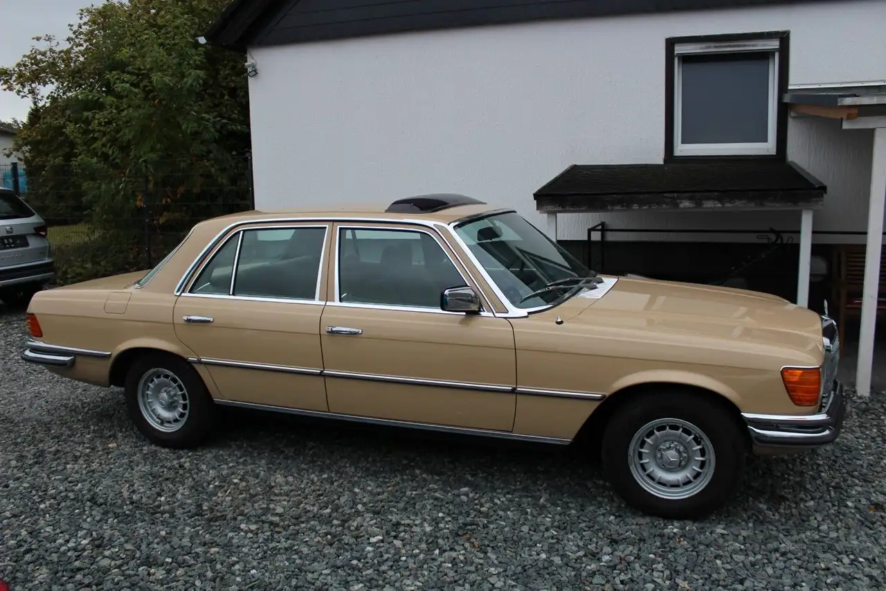 Mercedes-Benz 350 SE W116, Automatic, elk. SSD, H-Kennzeichen, foto 7