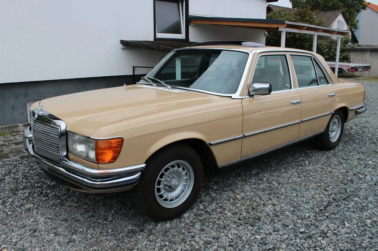 Mercedes-Benz 350 SE W116, Automatic, elk. SSD, H-Kennzeichen, foto 3
