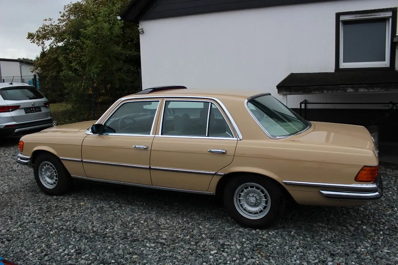 Mercedes-Benz 350 SE W116, Automatic, elk. SSD, H-Kennzeichen, foto 9
