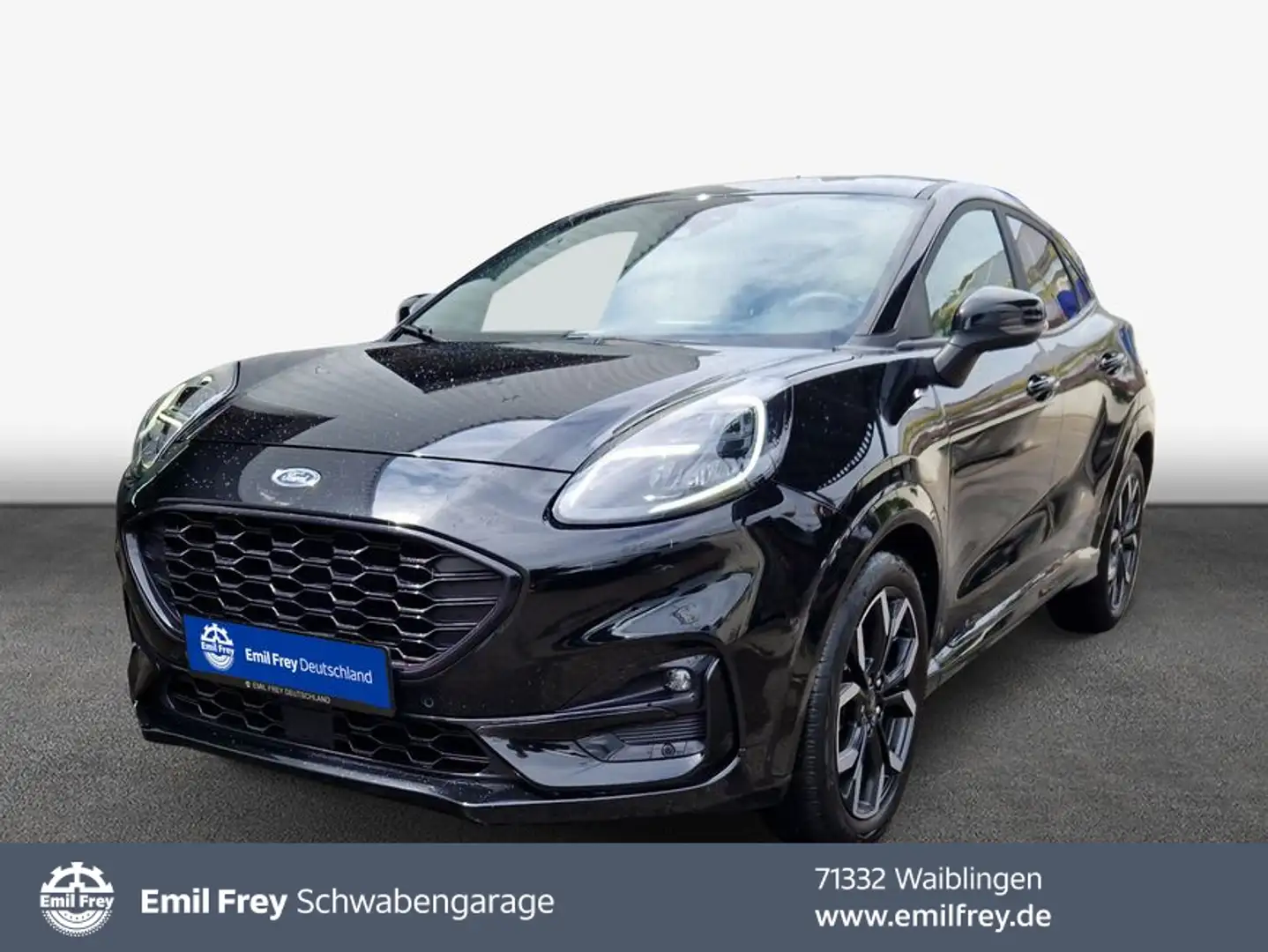 Ford Puma 1.5 EcoBlue ST-LINE X *ACC/LED* Zwart - 1