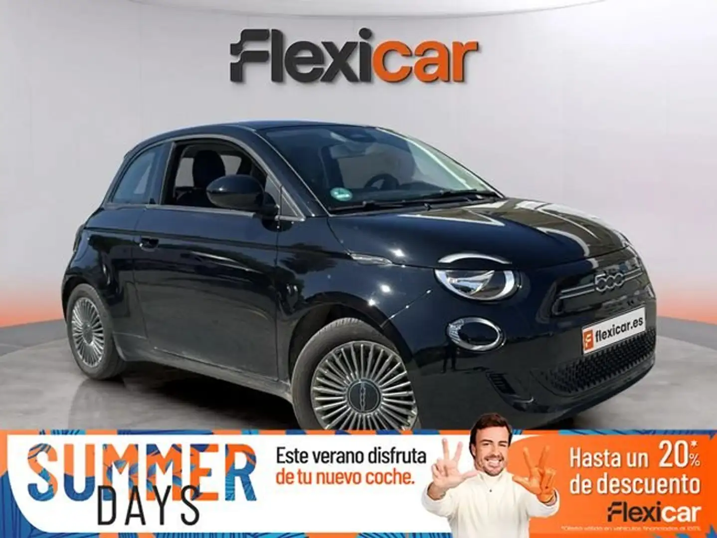 Fiat 500 Action+Hb+185km+70kW+%2895CV%29 Negro - 1