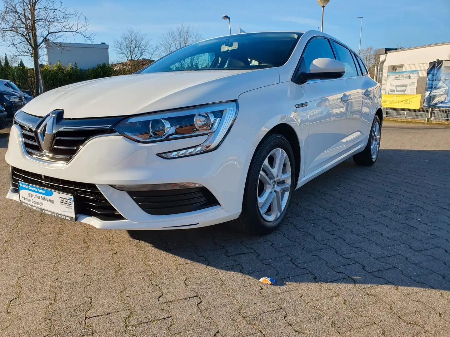 Renault Megane Life Grandtour GARANTIE KLIMA TEMPOMAT Blanc - 1