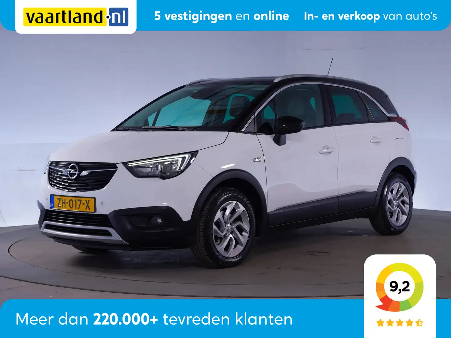 Opel Crossland X 1.2 Turbo Innovation Aut. [ Panoramadak Navi Stoel Wit - 1