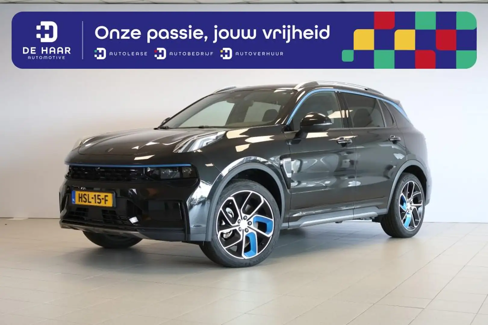 Lynk & Co 01 1.5 - Open dak - Apple/Android Carplay - Stoelverw Zwart - 1