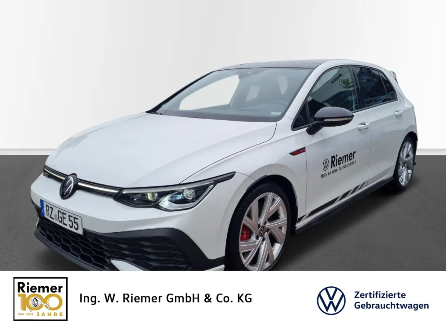 Volkswagen Golf GTI Clubsport 221 kW DSG LED Navi Keyless Dyn. Kurvenl Weiß - 1
