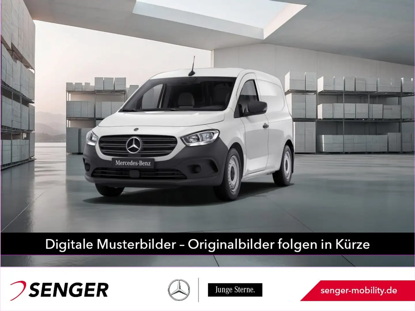 Mercedes-Benz Citan 112 CDI Kasten Base MBUX Klima Kamera Navi Blanc - 1