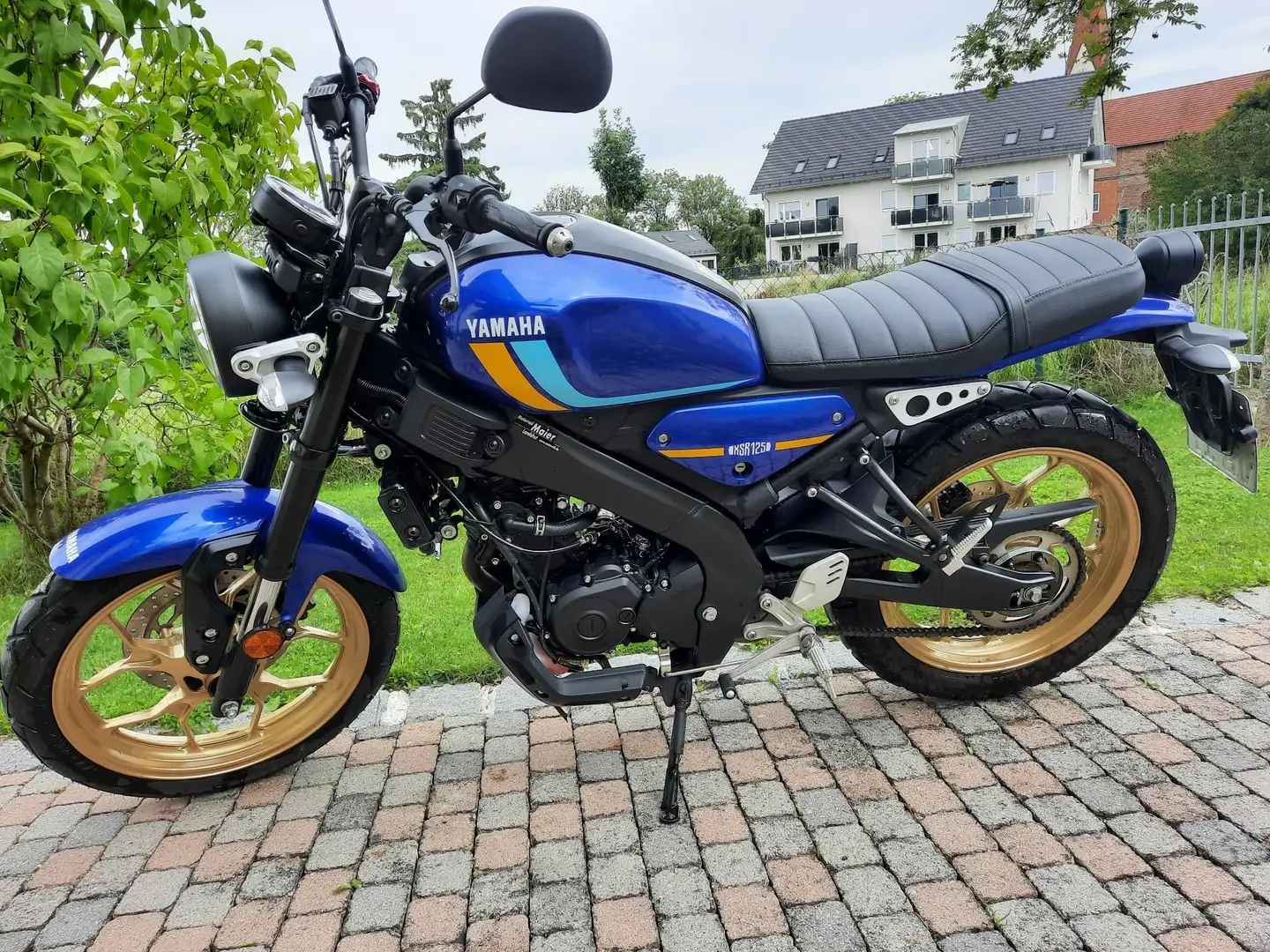 Yamaha XSR 125 Azul - 1