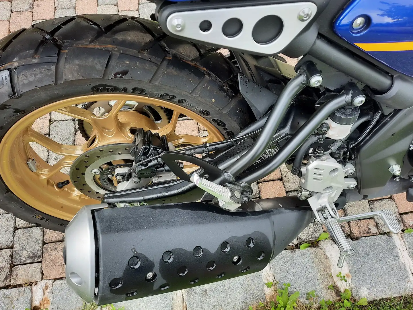 Yamaha XSR 125 Azul - 2