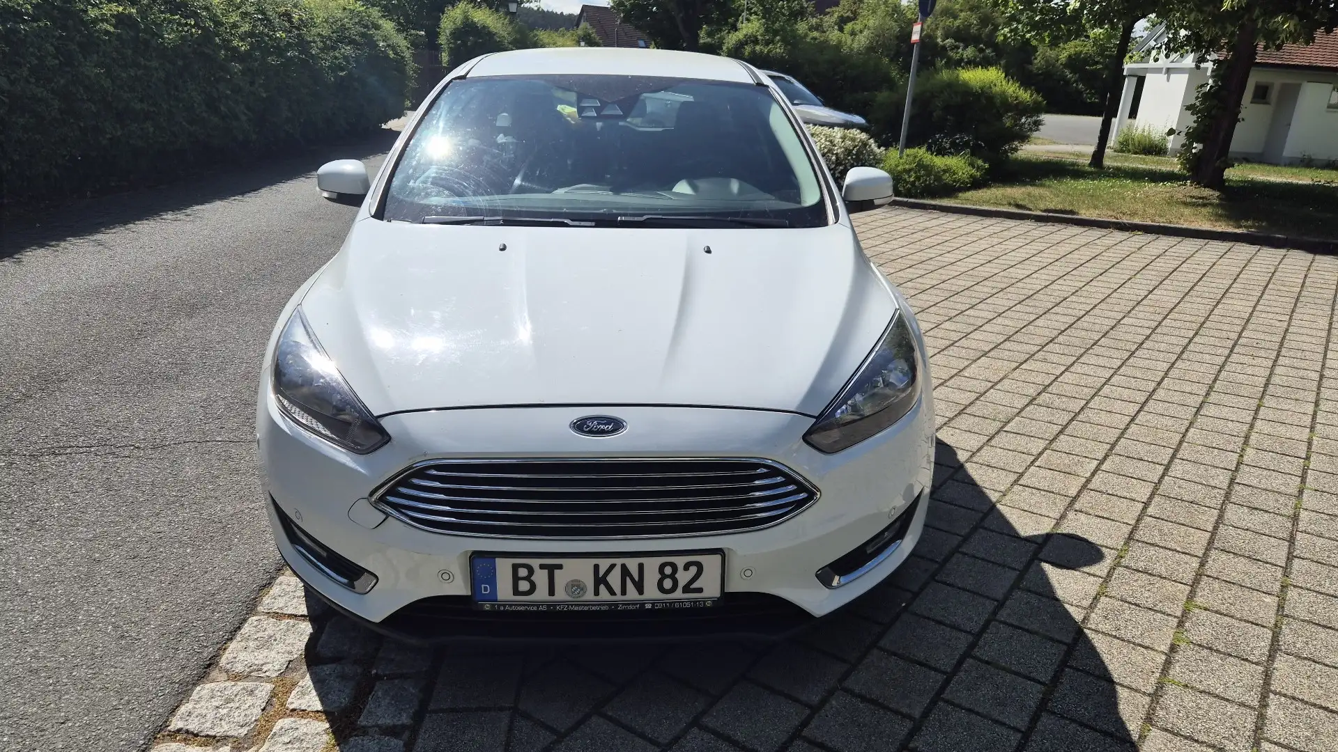 Ford Focus EcoBoost 1.0 Start-Stopp-System Weiß - 1